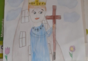 Święty Jan Pawel II w oczach dziecka.