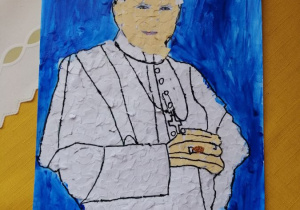 Święty Jan Pawel II w oczach dziecka.