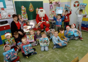 Mikołajki w grupie 5 latków
