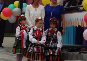 Udział dzieci w uroczystości