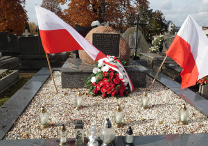 Pomnik Powstańców Styczniowych na cmentarzu w Lubochni