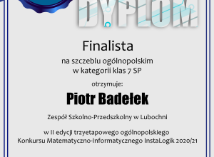 Konkurs Matematyczno - Informatyczny InstaLogik