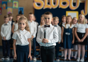 Pasowanie klas pierwszych.