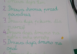 Klasa z drewna w klasach I-III