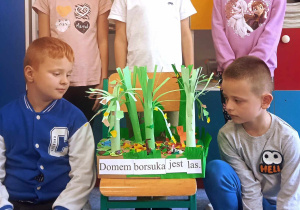 Klasa z drewna w klasach I-III