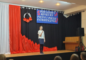 Magdalena Pietrzyk podczas przesłuchania