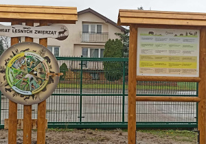 Klasa z drewna - ogród edukacyjno relaksacyjny