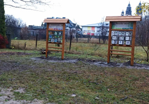 Klasa z drewna - ogród edukacyjno relaksacyjny