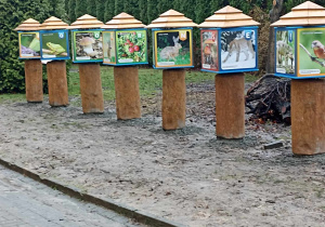 Klasa z drewna - ogród edukacyjno relaksacyjny