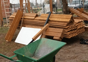 Prace przy montażu