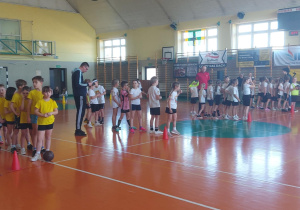 Gminne zawody sportowe klas 1- 4 w grach i zabawach