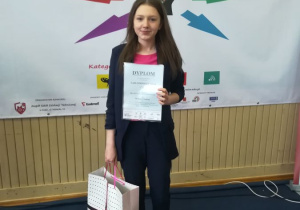 Laureatka Konkursu ZAWODOWIEC 2019