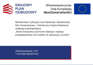 Wdrażanie inwestycji C2.1.2 Wyrównanie poziomu wyposażenia szkół w przenośne urządzenia multimedialne