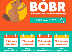 XXI Międzynarodowy Konkurs Informatyczny Bóbr.