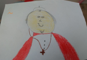Święty Jan Pawel II w oczach dziecka.