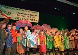 Występ Zuchów na festiwalu Zielona Nuta