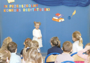 Antosia Krześniewska - II miejsce, kategoria 3-4 latki
