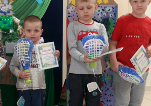 Wyróżnieni - Olek, Kacper, Bolek