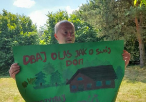 Jedno z zadań wykonanych przez uczniów.