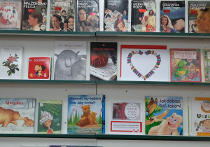 Walentynki w szkolnej bibliotece