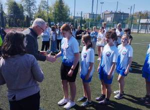 Mistrzostwo powiatu tomaszowskiego w piłce nożnej dziewcząt