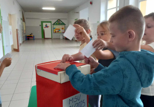 Wybory do Małego Samorządu Uczniowskiego