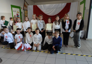 Święto Niepodległości w klasach I - III