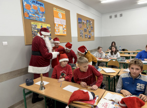 Mikołaj w naszej szkole