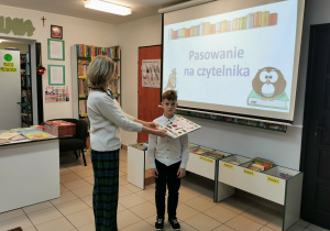 Pasowanie na czytelnika