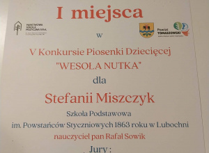 Konkurs „Wesoła Nutka”