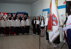 Uroczysta akademia w naszej szkole.