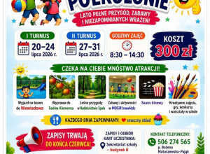 Wakacyjne półkolonie